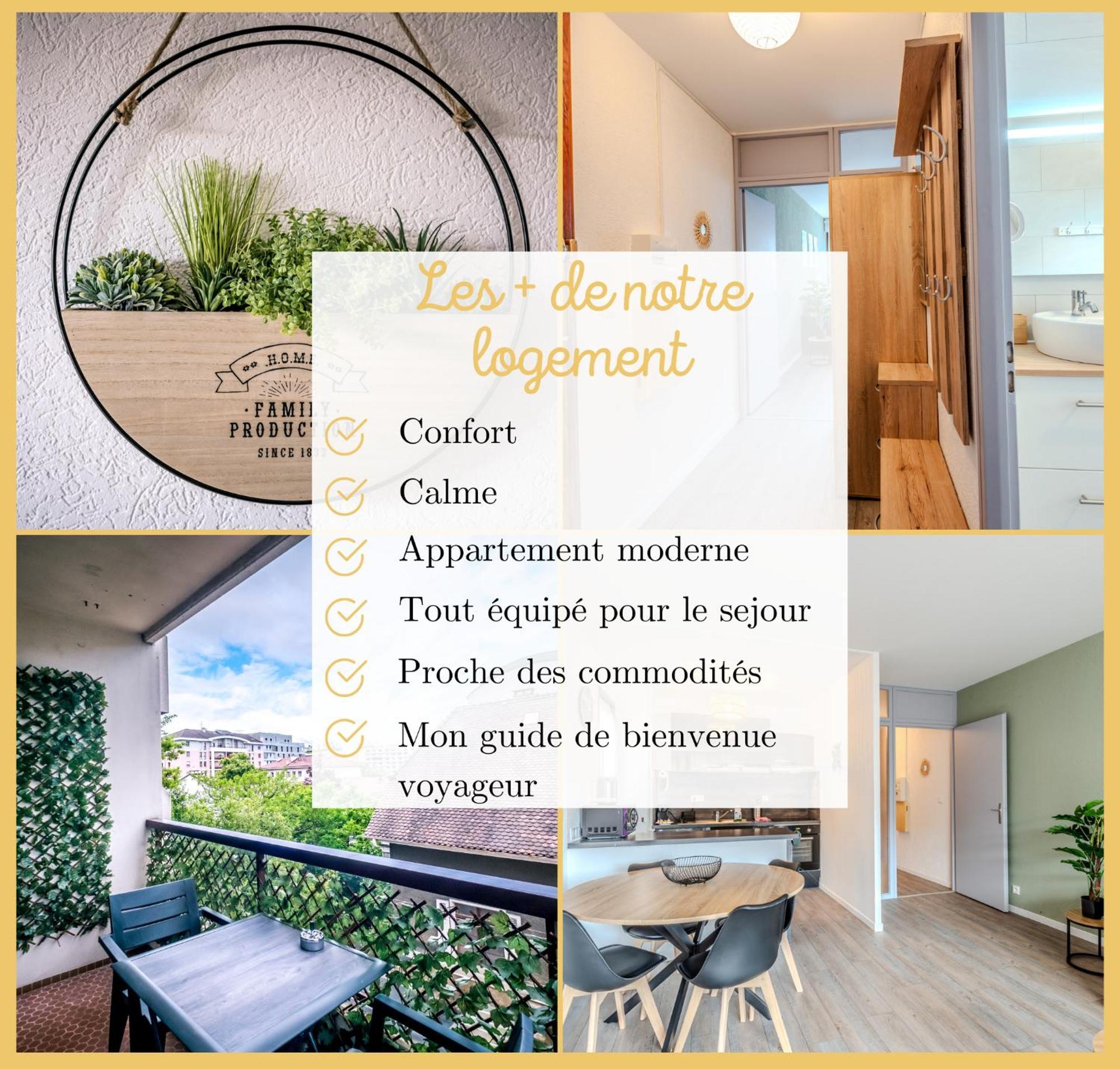 Chez Chris I T2 I Annemasse Appartement Buitenkant foto